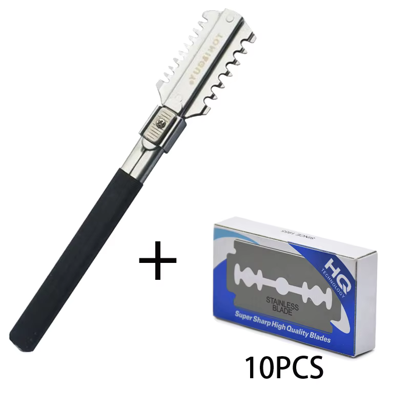 Men'S Grooming Shaver - 양날 면도 이발 면도기 칼 블레이드