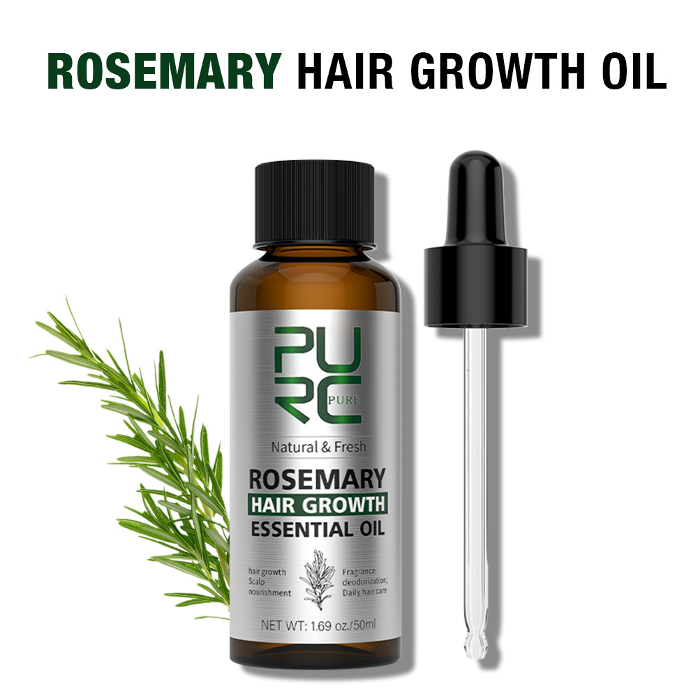 Beard Oil Growth - PURC 로즈마리 오일 모발 성장 남성