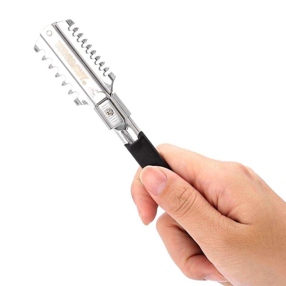 양날 면도 이발 면도기 칼 블레이드 수동 헤어 커팅 도 - Men'S Grooming Shaver 리뷰 및 가격