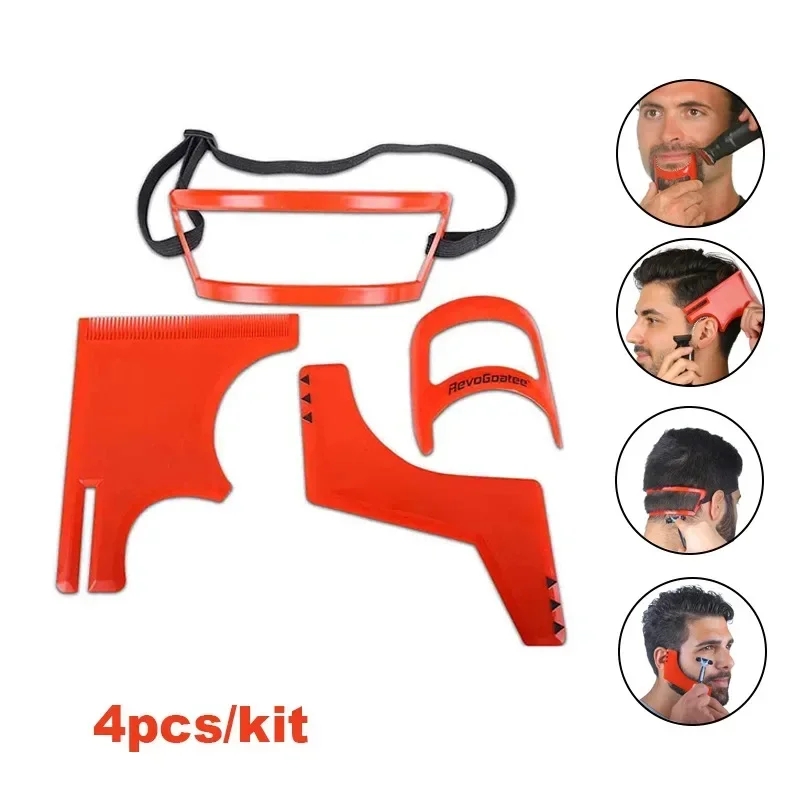 2/4Pcs 남자의 수염 빗 헤어 트리머 플라스틱 남자 - Men'S Grooming Salon 리뷰 및 가격
