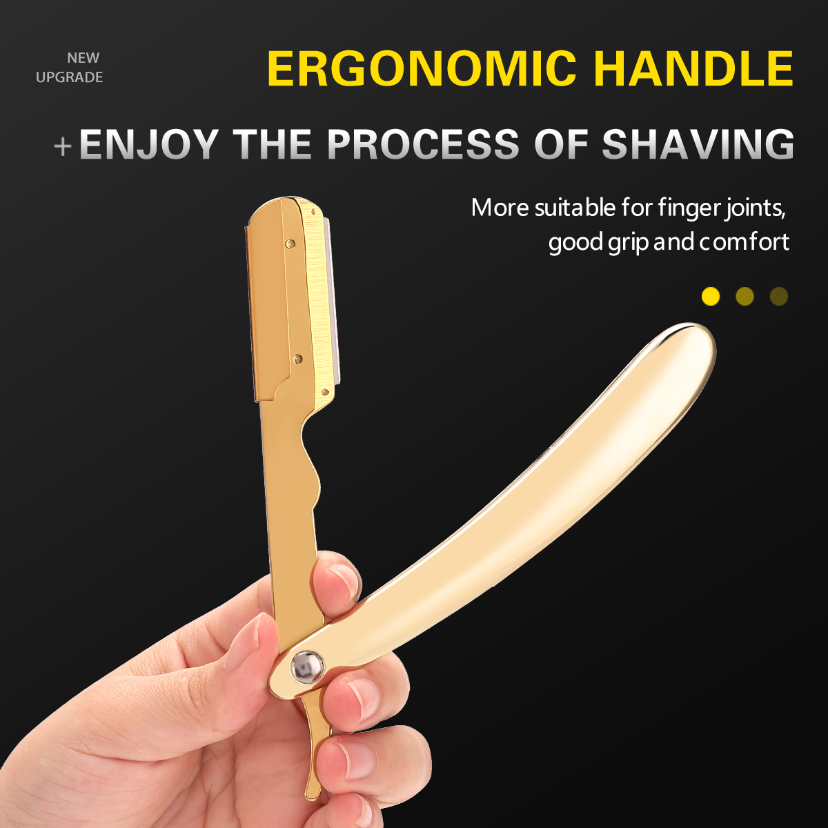 실버 남성용 면도 도구 헤어 면도기 블랙 접이식 면도칼 - Men'S Grooming Shaver 리뷰 및 가격