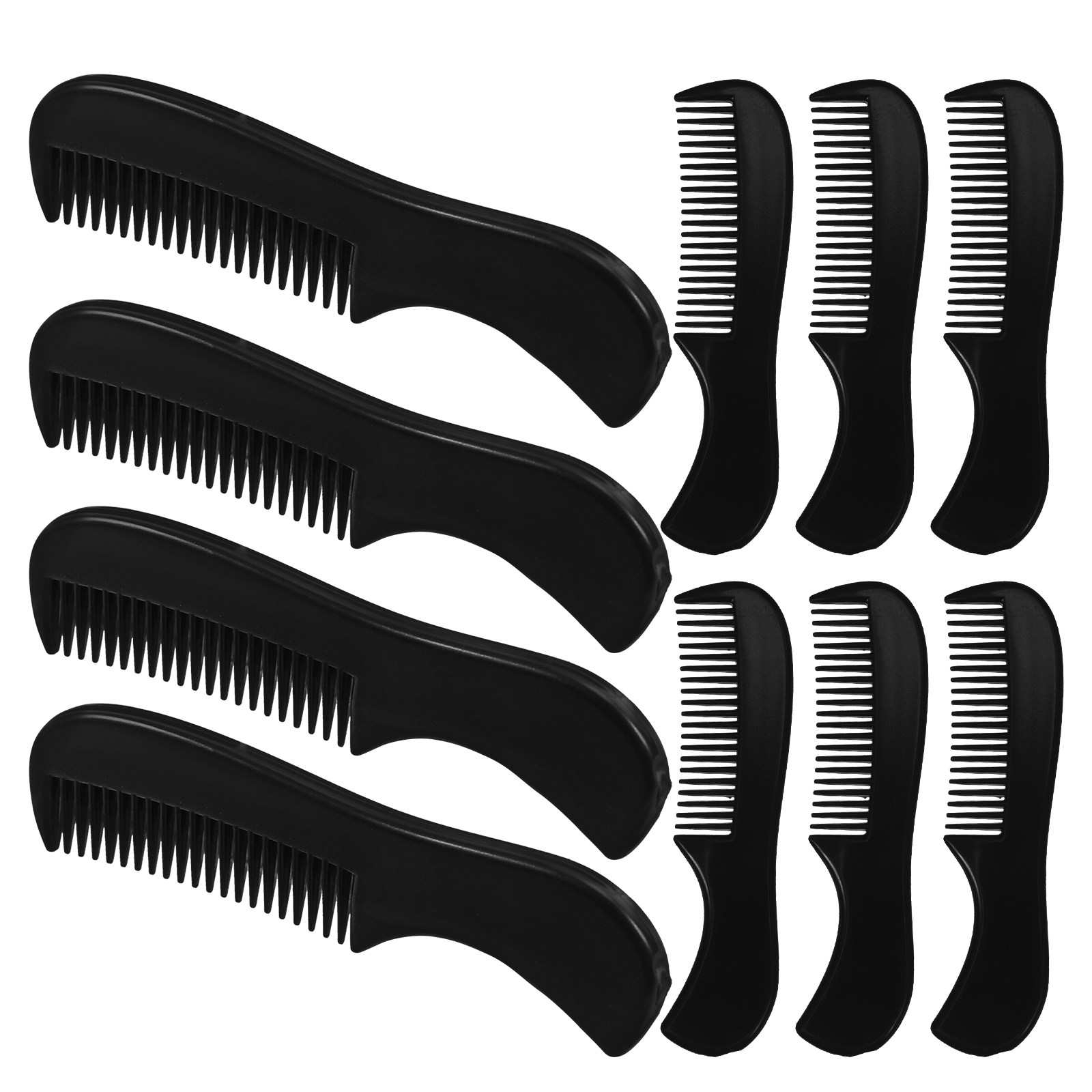 남성용 소형 턱수염 빗 10개 세트, 구멍이 없는 디자 - Mens Grooming Tools 리뷰 및 가격