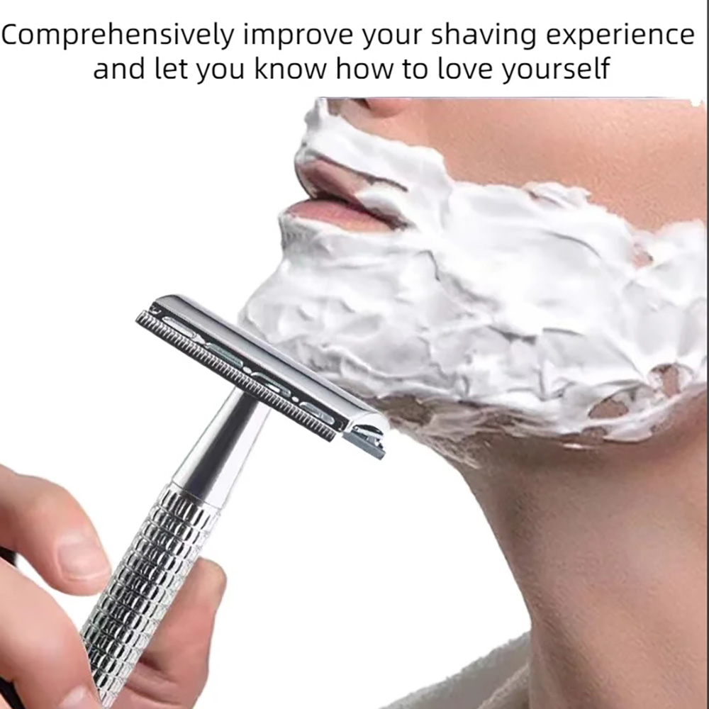 클래식 더블 엣지 안전 면도기 (남성용) 전통 면도 도 - Men'S Grooming Underarm 리뷰 및 가격