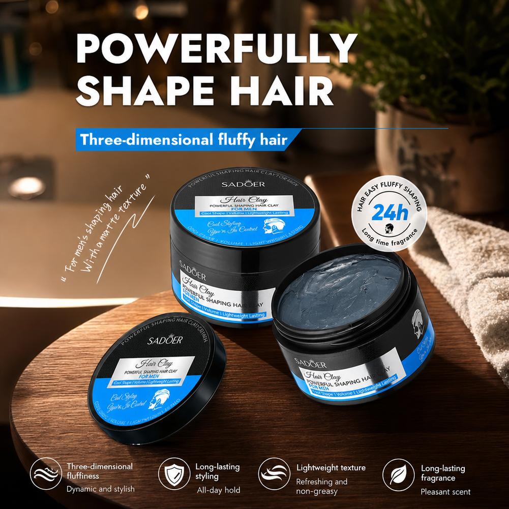 매트 헤어 스타일링 클레이 강력 고정 논그리시 헤어 왁 - Men'S Grooming Salon 리뷰 및 가격