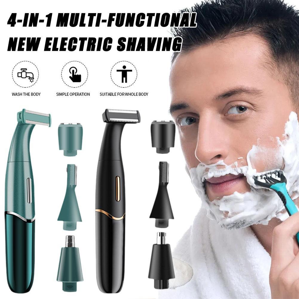 3 in 1 전기 면도기 남성용 수염 트리머 USB 충 - Men'S Grooming Eyebrow Trimming 리뷰 및 가격