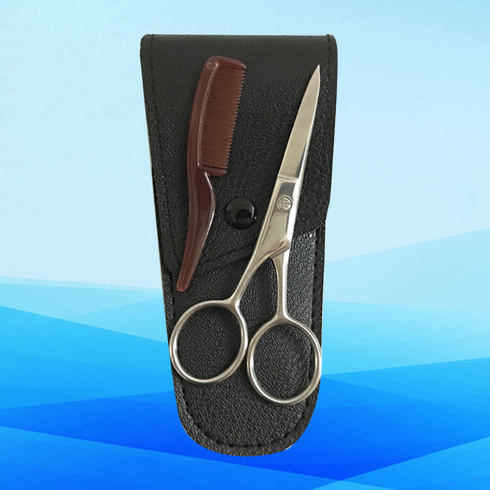 남성용 전문가용 스테인리스 스틸 턱수염 가위 세트, 콧 - Men'S Grooming Eyebrow Trimming 리뷰 및 가격