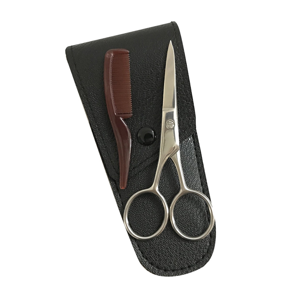 남성용 전문가용 스테인리스 스틸 턱수염 가위 세트, 콧 - Men'S Grooming Eyebrow Trimming 리뷰 및 가격